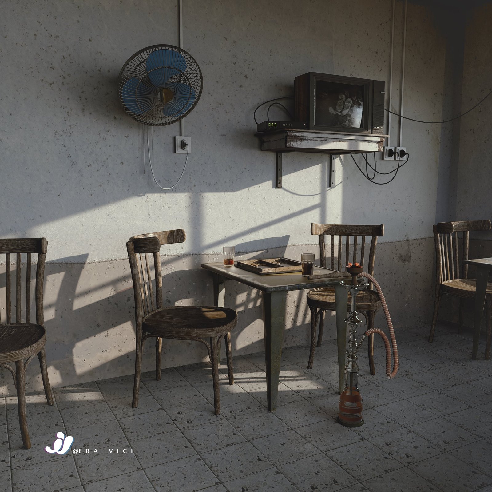 IN THE CAFE // COZY RETRO MOOD